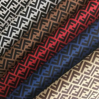 মুদ্রিত ডাবল এফ অক্ষর পিভিসি নকল চামড়া ব্যাগ ব্যাগ মানিব্যাগ ফোন কেস প্যাকেজ উপহার বাক্স চামড়া কাপড়