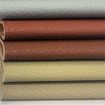 লিচি সোফা মাইক্রোফাইবার চামড়া ইকো বন্ধুত্বপূর্ণ ছাদ চামড়া ফ্যাব্রিক