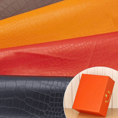 PVC কুমির শস্য সিন্থেটিক চামড়ার ওয়ালেট কেস জুতা নোটবুক চামড়ার কাপড়