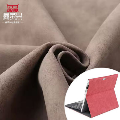 ব্যাগ জুতা ওয়ালেট সাজসজ্জা নোটবুক কেস-এর জন্য PU ফ্রস্টেড ইয়াংবাক নুবাক গ্রেইন সিন্থেটিক চামড়া, নকল চামড়ার কাপড়