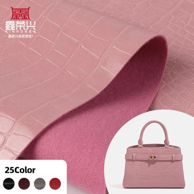 পিভিসি চামড়া জাল চামড়া ফ্যাব্রিক পশু নিদর্শন 137cm প্রস্থ এবং ডাবল ব্রাশ ব্যাক সঙ্গে