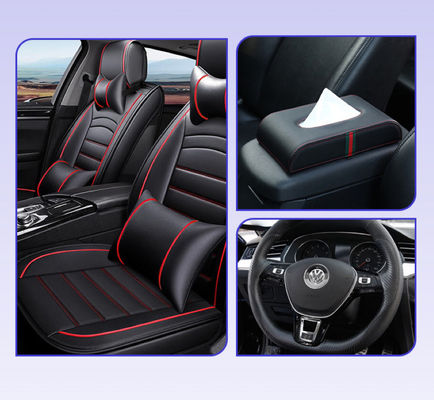 পুনর্ব্যবহৃত পিভিসি চামড়া আসন কভার AntiMildew পিভিসি উপাদান চামড়া