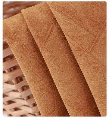 ডেনিম চেক গার্মেন্ট পিইউ চামড়া জলরোধী ধোয়াযোগ্য কটন নীচে