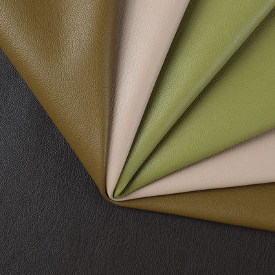 সুয়েড লিচি ফ্যাক্স চামড়া পোশাকের জন্য পিই চামড়া মসৃণ হাতের অনুভূতি