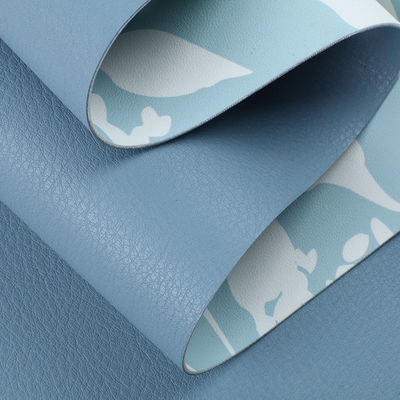 ফুলের মুদ্রিত হ্যান্ডব্যাগ পিইউ চামড়া 1.5 মিমি পুরু ডাবল সাইডেড ফ্যাক্স চামড়া