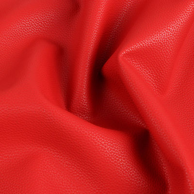 হ্যান্ডব্যাগ লিচি পিইউ নকল চামড়া কাপড় জল ভিত্তিক দ্রাবক মুক্ত পিইউ চামড়া