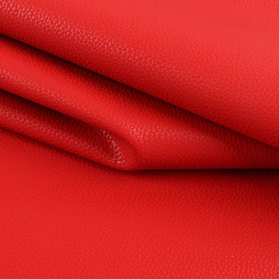 হ্যান্ডব্যাগ লিচি পিইউ নকল চামড়া কাপড় জল ভিত্তিক দ্রাবক মুক্ত পিইউ চামড়া