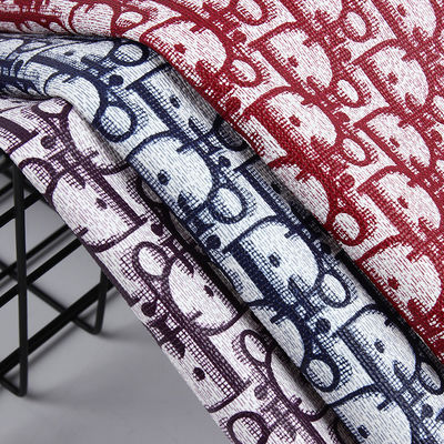 ভিনটেজ লেটার প্রিন্ট পিভিসি চামড়া ব্যাগ জন্য নরম ব্রাশ নীচে ইকো বন্ধুত্বপূর্ণ