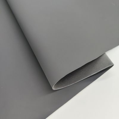 অনুকরণ মাইক্রোফাইবার পিইউ চামড়া পরিধান প্রতিরোধী জুতা নকল চামড়া 1.4 মিমি পুরু