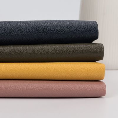 গাড়ির সিট লিচি গ্রিন পিভিসি চামড়া ফ্যাব্রিক এমবসড প্যাটার্ন 1.0 মিমি পুরু