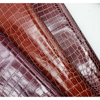 চকচকে ক্রোকোডাইল পিভিসি চামড়া প্যাকেজিং বক্স ক্রোকোডাইল এমবসড চামড়া