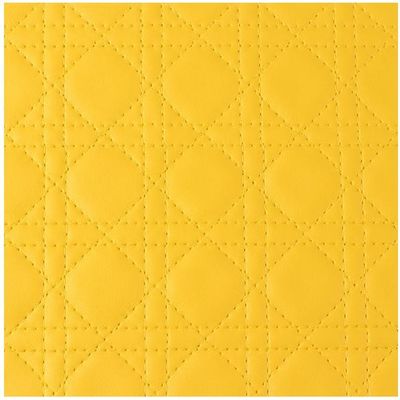 ব্যাগ জন্য জলরোধী কৃত্রিম পিভিসি চামড়া embroidered Plaid Woven Pattern