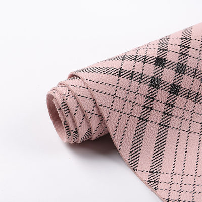 ব্যাগ প্লাইড স্ট্রিপড প্রিন্ট পিভিসি ফ্যাক্স লেদার ফ্যাব্রিক কৃত্রিম স্ক্র্যাচ প্রতিরোধী