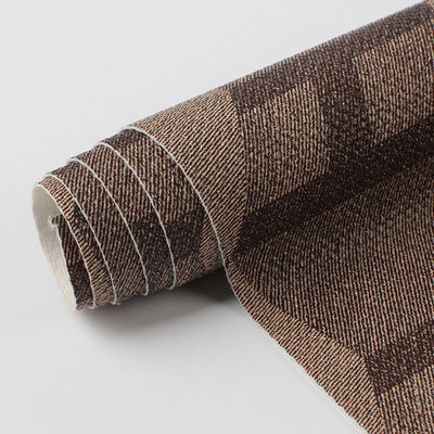 পিভিসি কৃত্রিম চামড়া কাপড় রেট্রো মুদ্রিত হ্যান্ডব্যাগ আসল নকল চামড়া