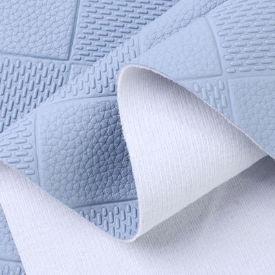 1.১ মিমি কার ফ্লোর ম্যাটস চামড়া ডায়মন্ড এমবসড পিভিসি ফ্লোর লেদার