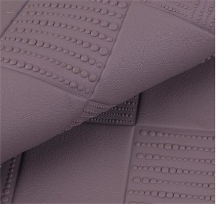 ব্যাগের জন্য পিভিসি চামড়া ফ্যাব্রিক রঙিন বড় প্লেড পিভিসি অনুকরণ চামড়া কাস্টম