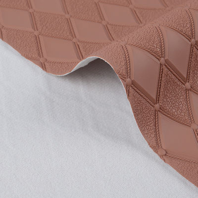 বহুমুখী পিভিসি ব্যাগ চামড়া ডায়মন্ড প্লেড নরম ফ্যাক্স চামড়া ফ্যাব্রিক সজ্জা