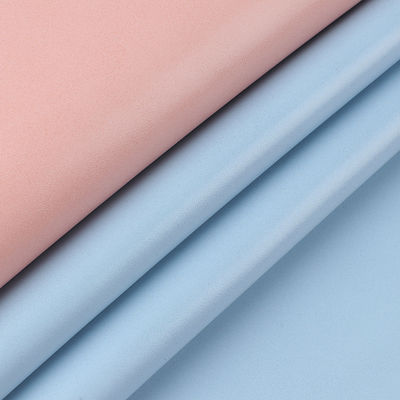 তেল মোম পিভিসি চামড়া ব্যাগ জন্য 1.7mm বেধ এমবসড নকল চামড়া বিরোধী fouling