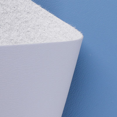 0.8 মিমি পুরুতা সূক্ষ্ম-গ্রেডযুক্ত ব্রাশযুক্ত কাপড়-সমর্থিত পিভিসি চামড়া আসবাবপত্রের জন্য ছাদ বাদ্যযন্ত্রের জন্য