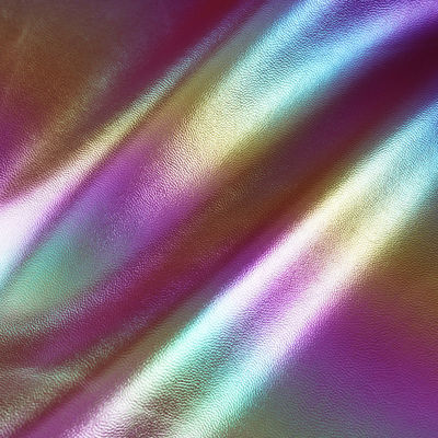 রঙিন গ্রেডিয়েন্ট ডায়মন্ড পিভিসি নকল কৃত্রিম চামড়া ব্যাগ চামড়া ফ্যাব্রিক উপাদান