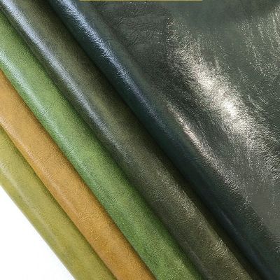 ভিনটেজ তেল মোম চামড়া ফ্যাব্রিক সোফা সিট আসবাবপত্র নকল চামড়া