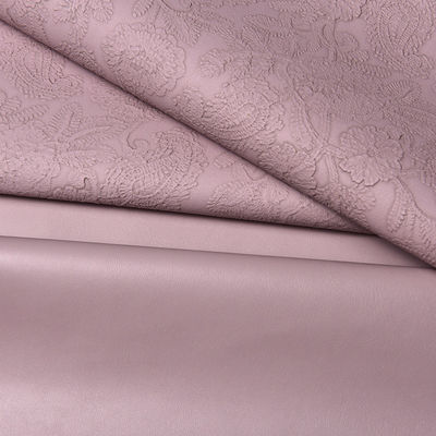 হ্যান্ডব্যাগ প্যাকেজিং বাক্সের জন্য 3 ডি রেট্রো ফ্লোরাল এমবসড পিভিসি চামড়া আলংকারিক ফ্যাব্রিক প্লেসম্যাট ফ্যাক্স চামড়া