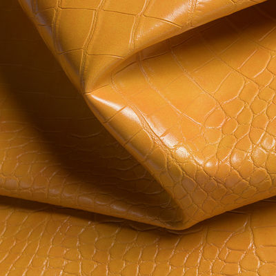 ক্রোকোডাইল এমবসড পিভিসি হ্যান্ডব্যাগ আলংকারিক গয়না বাক্স প্যাকেজিং পিভিসি নকল চামড়া কাপড়