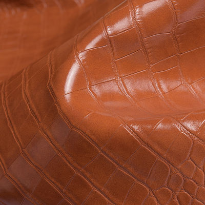 ক্রোকোডাইল এমবসড পিভিসি হ্যান্ডব্যাগ আলংকারিক গয়না বাক্স প্যাকেজিং পিভিসি নকল চামড়া কাপড়