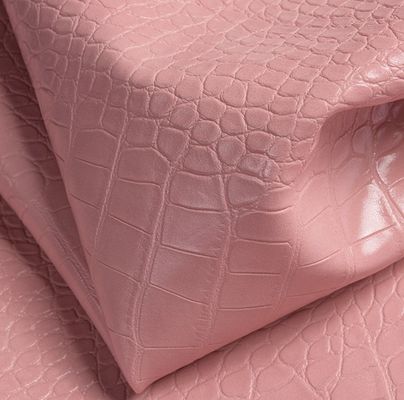 ক্রোকোডাইল এমবসড পিভিসি হ্যান্ডব্যাগ আলংকারিক গয়না বাক্স প্যাকেজিং পিভিসি নকল চামড়া কাপড়