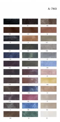 নরম হ্যান্ডফিল 1.5-2.5 মিমি সুইড ব্যাকিং অয়েল ওয়াক্স পাগল ঘোড়া চামড়া সোফা সিট ব্যাগের জন্য পিভিসি কৃত্রিম চামড়া