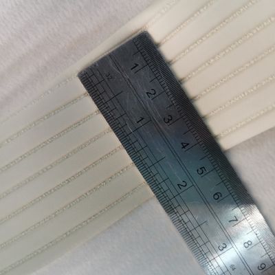 সোফা সিট ব্যাগের জন্য ছাঁচযুক্ত ডিজাইন স্ট্রিপড গ্রিন পিভিসি কৃত্রিম ফ্যাক্স চামড়া