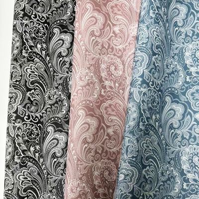 পিভিসি ফ্লোরাল প্রিন্টেড ফিল্ম স্টাইল সিন্থেটিক কৃত্রিম চামড়া ব্যাগ প্যাকেজিং নোটবুক ফোন শেল নকল চামড়া ফ্যাব্রিক