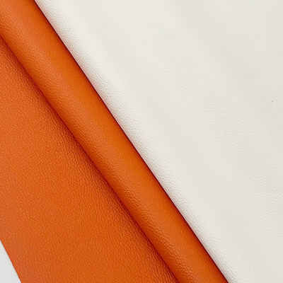 ফ্যাক্টরি পাইকারি পিভিসি ০.৬মিমি লিচি টেক্সচারযুক্ত ফক্স চামড়া এমবসড কৃত্রিম সিনথেটিক চামড়া গাড়ির সিটের ব্যাগ ফুট ডেকোরেটিভের জন্য