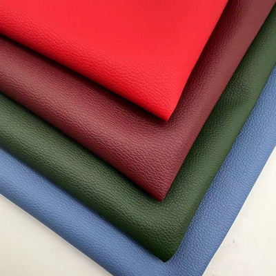 D90 লিচু এমবসড ফক্স লেদার ফ্যাব্রিক 150CM চওড়া PVC আর্টিফিসিয়াল সিনথেটিক চামড়া সোফা ব্যাগ চেয়ার কার ফুট ম্যাট আসবাবের জন্য