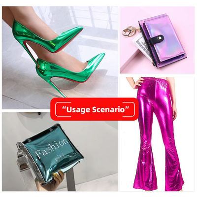 মেটাল ফিল্ম PU R61 ভেড়ার চামড়ার টেক্সচারযুক্ত সিনথেটিক চামড়ার পোশাকের ওয়ালেট বক্স জুতা ব্যাগ নোটবুক ফলস লেদার ফ্যাব্রিক