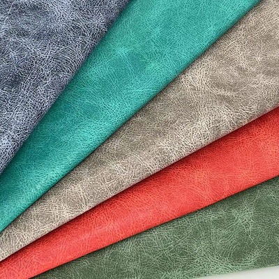 পিভিসি মুদ্রিত সিন্থেটিক চামড়া ফ্যাব্রিক তেল বিস্ফোরণ প্যাটার্ন নোটবুক / টেবিল ম্যাট / ফোন শেল প্যাকিং বক্সের জন্য জলরোধী