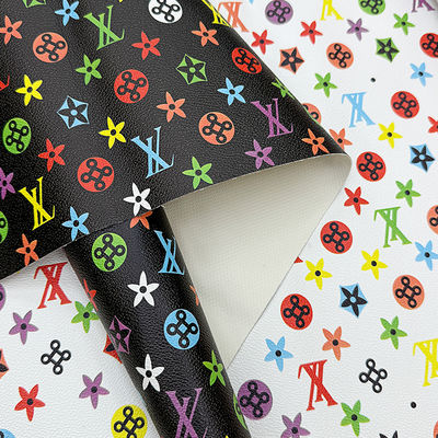 ব্যাগ এবং কারুশিল্পের জন্য জলরোধী মুদ্রিত পিভিসি ফ্যাক্স চামড়া