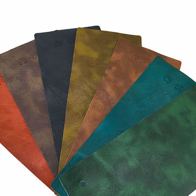 মাইক্রোফাইবার পিভিসি চামড়া জন্য আসবাবপত্র upholstery জলরোধী abrasion- প্রতিরোধী