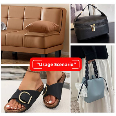 ব্যাগের জন্য সেমি পিইউ লেদারাইট টেক কাপড়ের কাপড় সোফা গাড়ি সিট