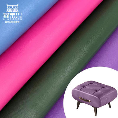 ফার্নিচার এবং গাড়ির গৃহসজ্জার জন্য ০.৬মিমি পুরুত্বের পিভিসি বোনা চামড়ার কাপড়