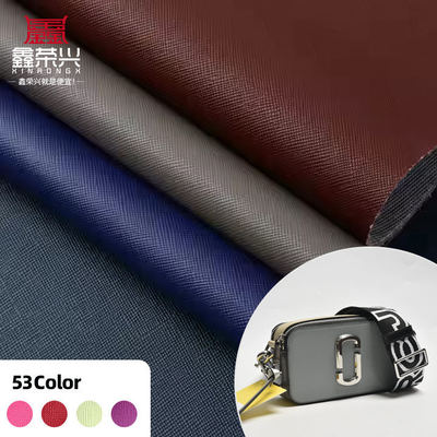 পিভিসি সাফিয়ানো ক্রস প্যাটার্ন সিন্থেটিক লেদার ফার্মওয়্যার 54 "বিশাল