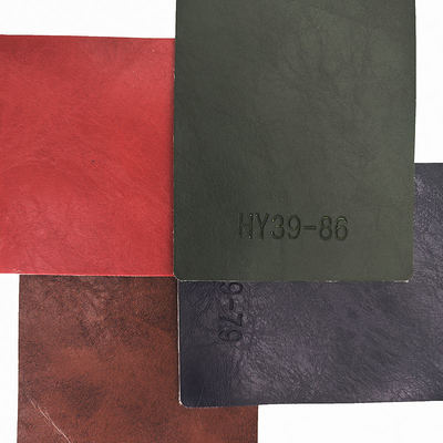 পিভিসি পাগল ঘোড়া তেল মোম মিথ্যে চামড়া আসবাবপত্র জন্য 54 ইঞ্চি প্রশস্ত