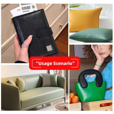 আসবাবপত্রের জন্য পিভিসি সিনথেটিক চামড়া কাপড় 54 "বিশাল