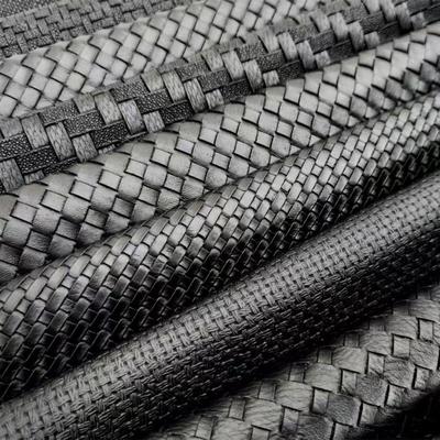 আসবাবপত্রের জন্য পিভিসি বোনা জাঁকজমকপূর্ণ ফেক্স চামড়া