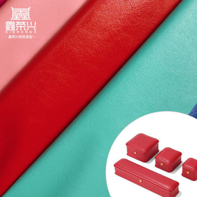 PVC R64 শস্য সিন্থেটিক চামড়ার ওয়ালেট কেস জুতা নোটবুক চামড়ার কাপড়