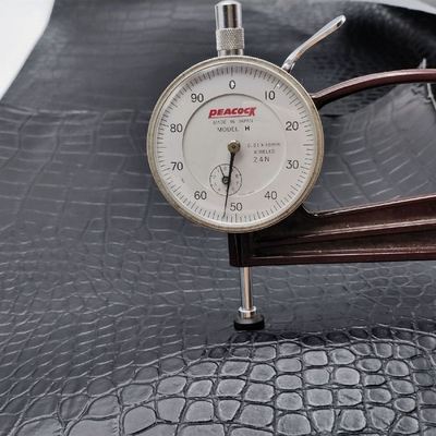 PVC কুমির শস্য সিন্থেটিক চামড়ার ওয়ালেট কেস জুতা নোটবুক চামড়ার কাপড়