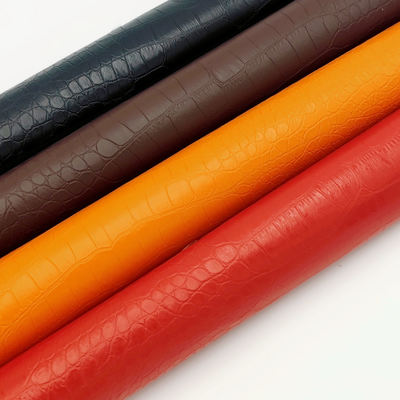 PVC কুমির শস্য সিন্থেটিক চামড়ার ওয়ালেট কেস জুতা নোটবুক চামড়ার কাপড়