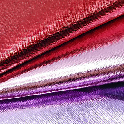 পিভিসি মেটাল ফিল্ম ফিল্টার ক্রস প্যাটার্ন কৃত্রিম কৃত্রিম চামড়া হ্যান্ডব্যাগ ওয়ালেট কেস জুতা নোটবুক নকল চামড়া ফ্যাব্রিক