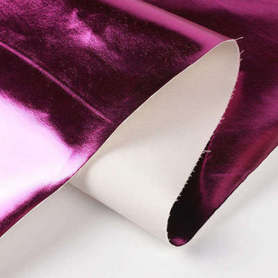 মেটাল ফিল্ম PU R61 ভেড়ার চামড়ার টেক্সচারযুক্ত সিনথেটিক চামড়ার পোশাকের ওয়ালেট বক্স জুতা ব্যাগ নোটবুক ফলস লেদার ফ্যাব্রিক