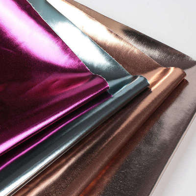 মেটাল ফিল্ম PU R61 ভেড়ার চামড়ার টেক্সচারযুক্ত সিনথেটিক চামড়ার পোশাকের ওয়ালেট বক্স জুতা ব্যাগ নোটবুক ফলস লেদার ফ্যাব্রিক